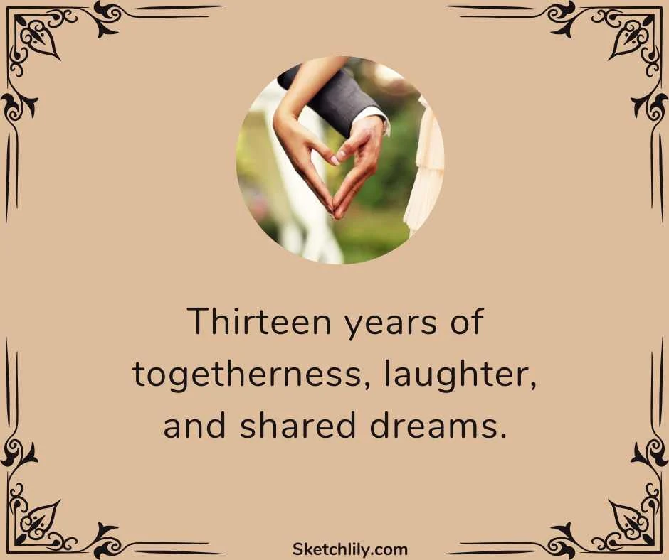 13 Years Married Quotes