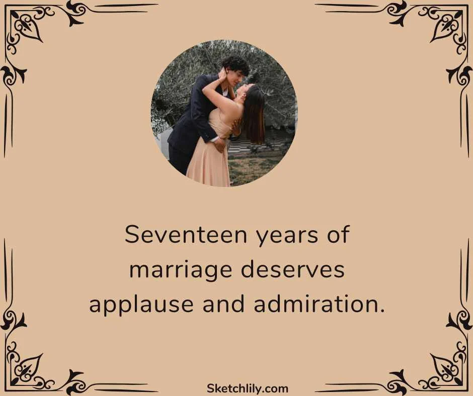 17th Wedding Anniversary Wishes