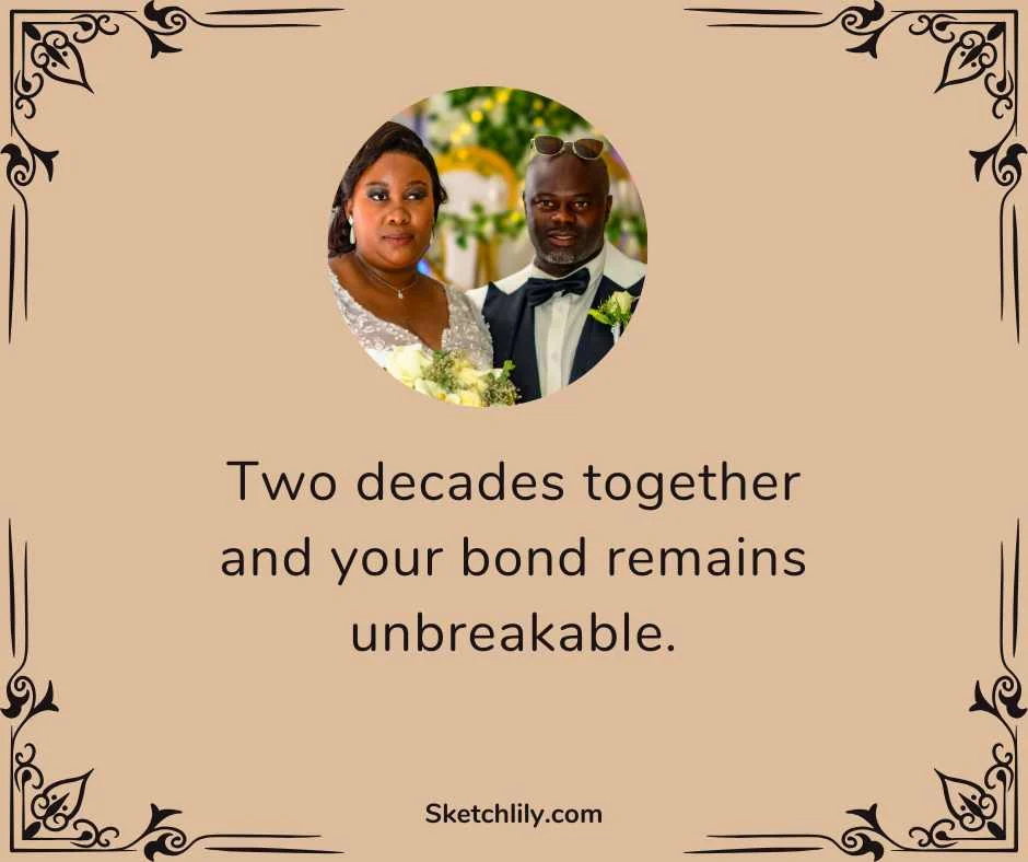 20 Years of Togetherness and Still Counting