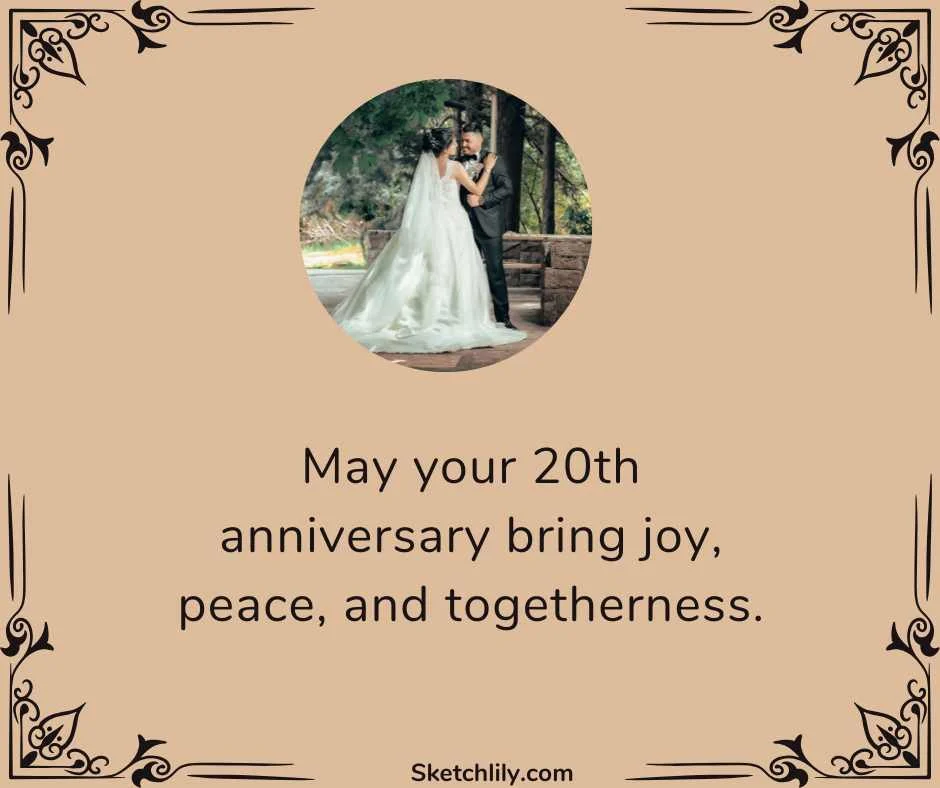 20th Anniversary Wishes