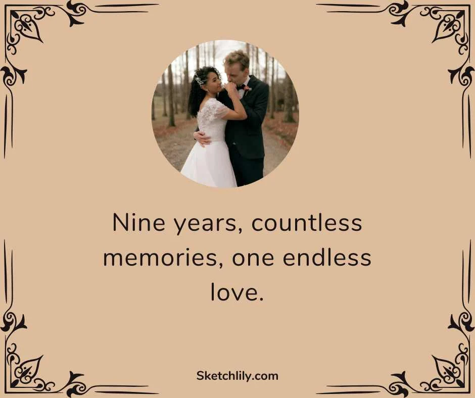 9 Years of Love Quotes