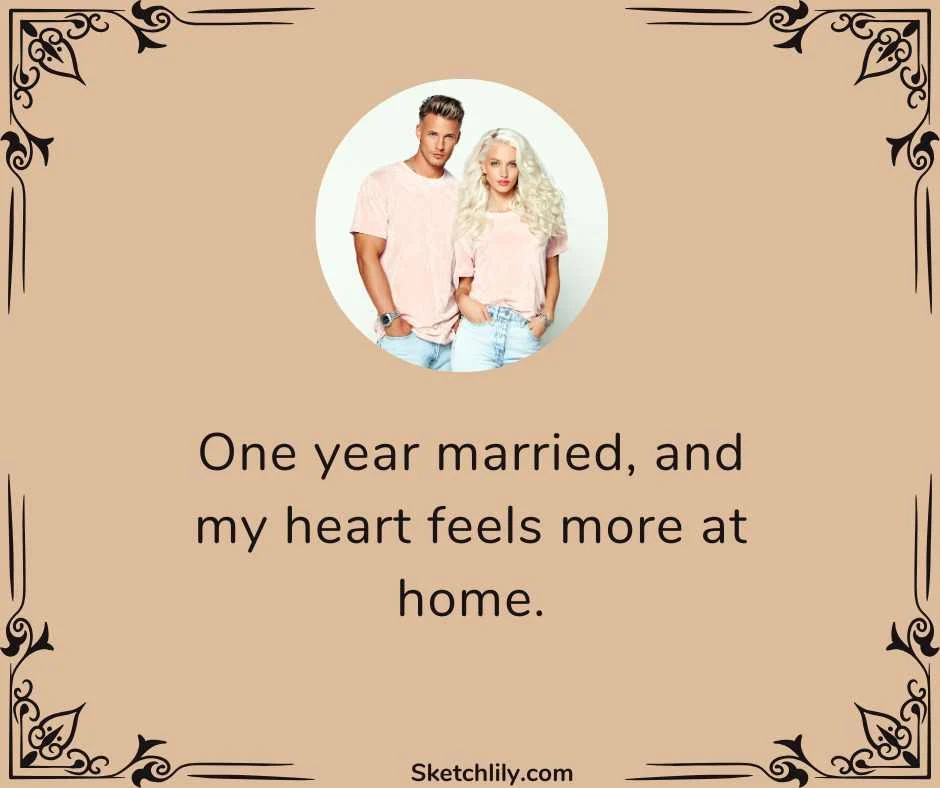 First Wedding Anniversary Quotes