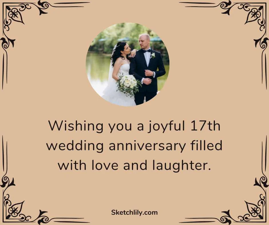  Happy 17th Wedding Anniversary Wishes