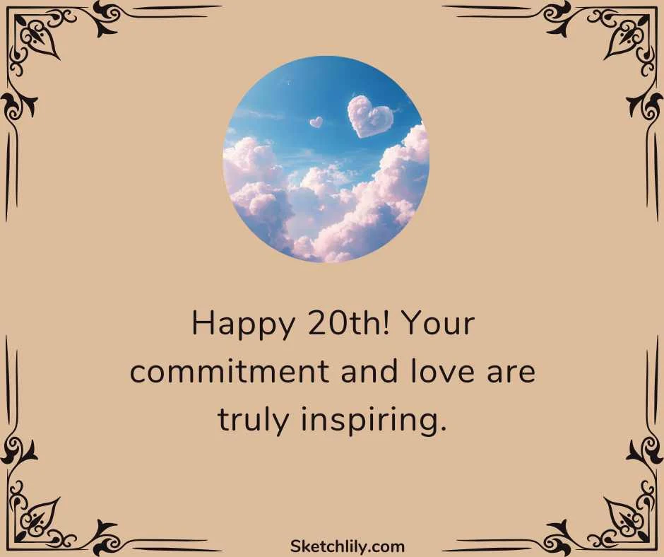 Happy 20th Wedding Anniversary