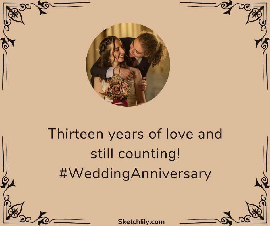 Social Media Captions for Wedding Anniversary