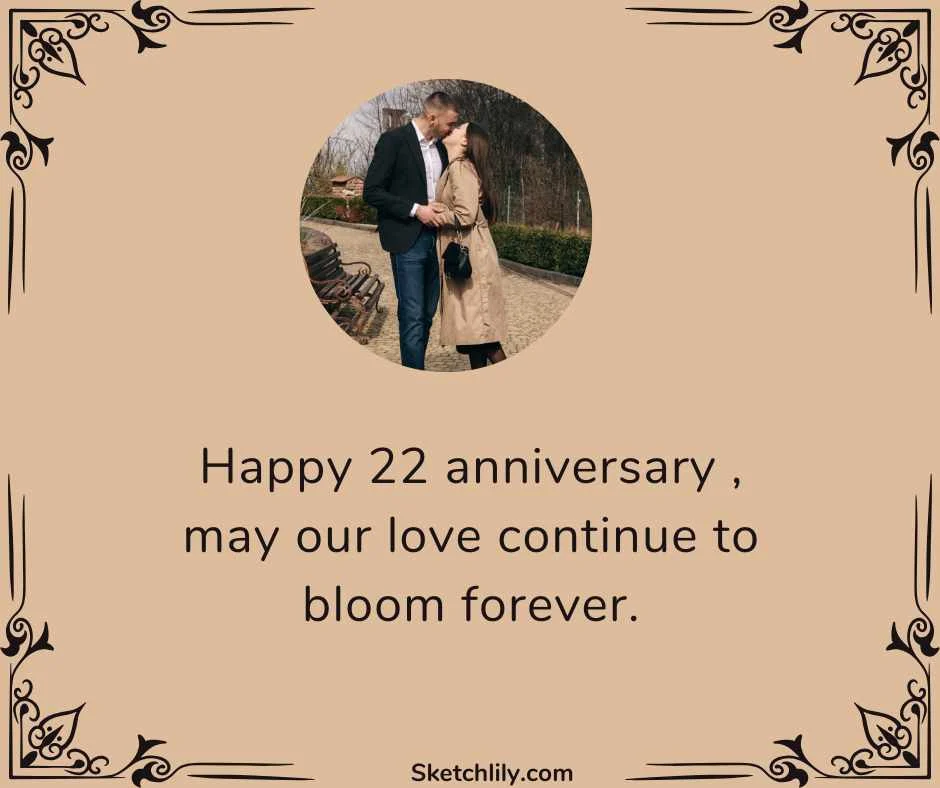 22 Anniversary Wishes 