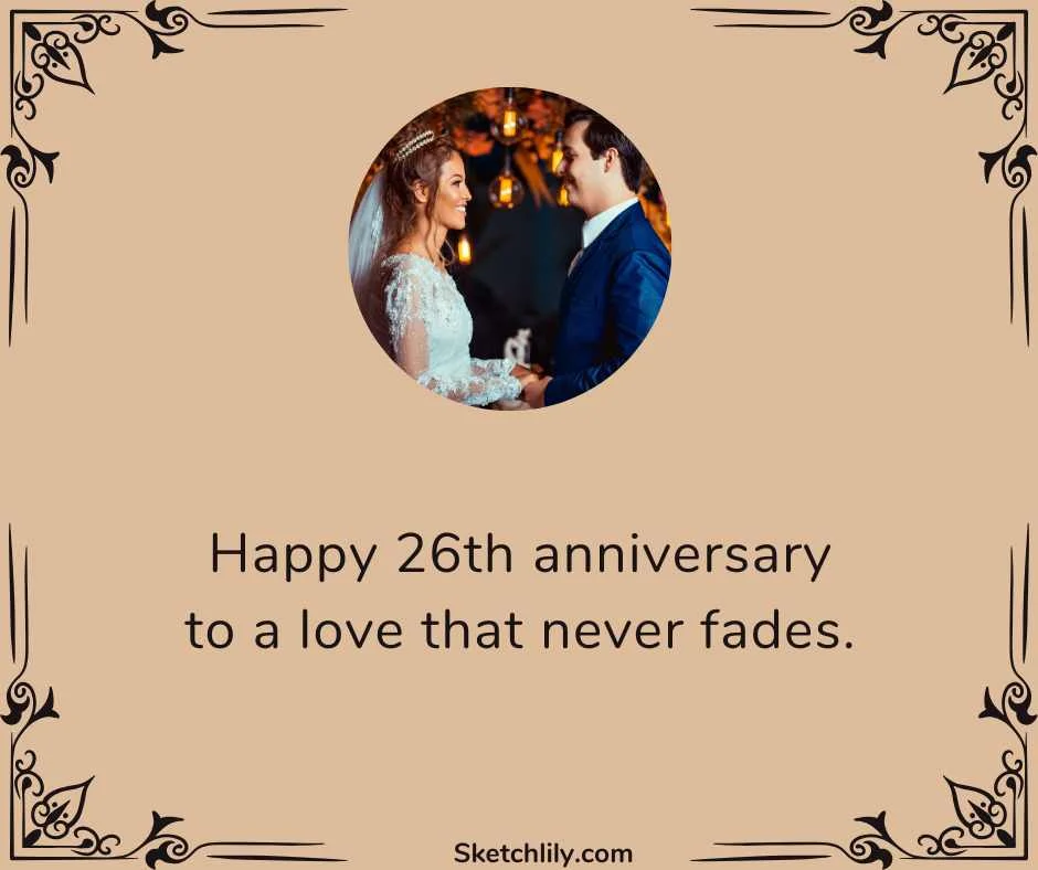 26th Anniversary Quotes