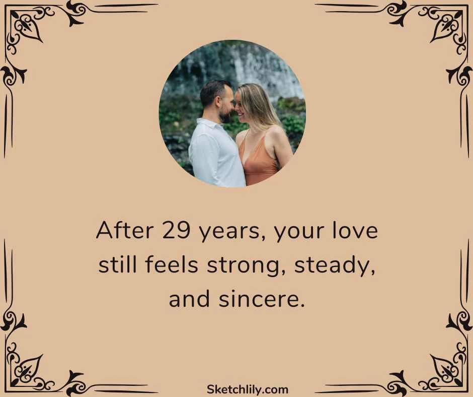 29 Year Anniversary Quotes