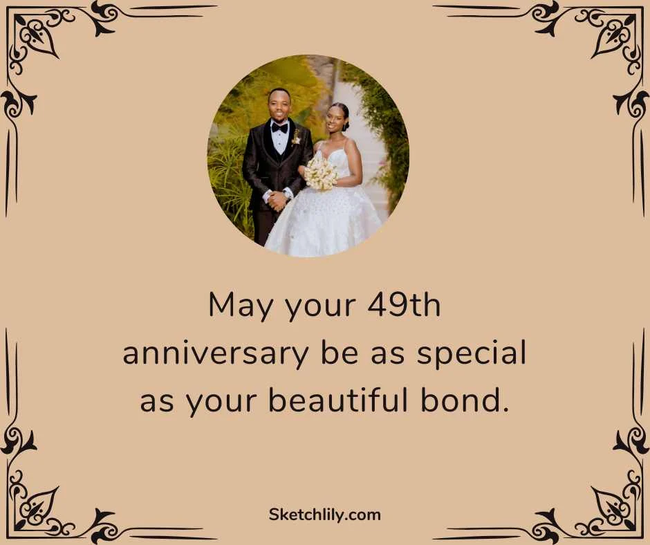 49th Anniversary Wishes for Couple