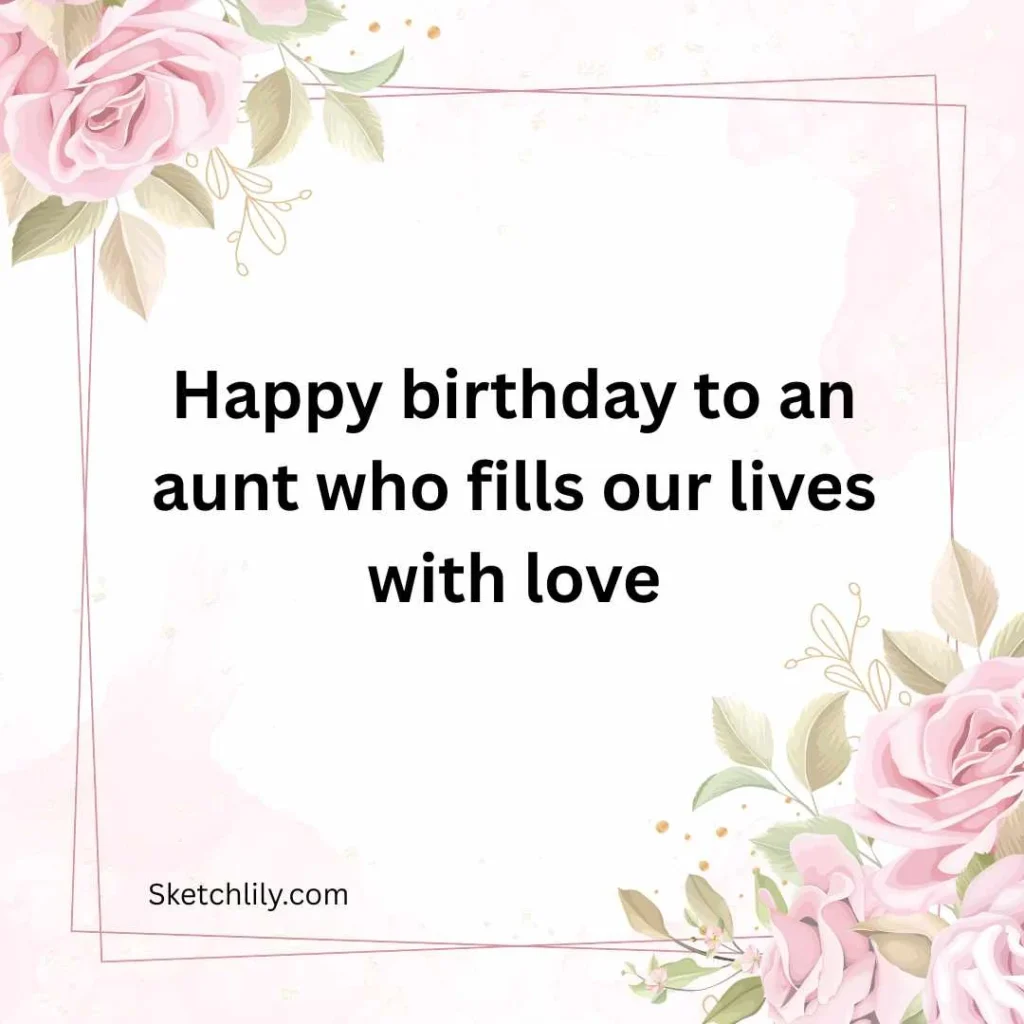 Heartfelt Birthday Wishes for Aunt