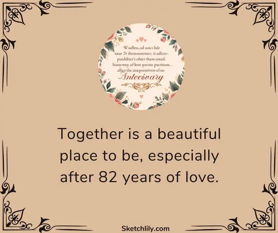 Love Quotes for 82nd Wedding
