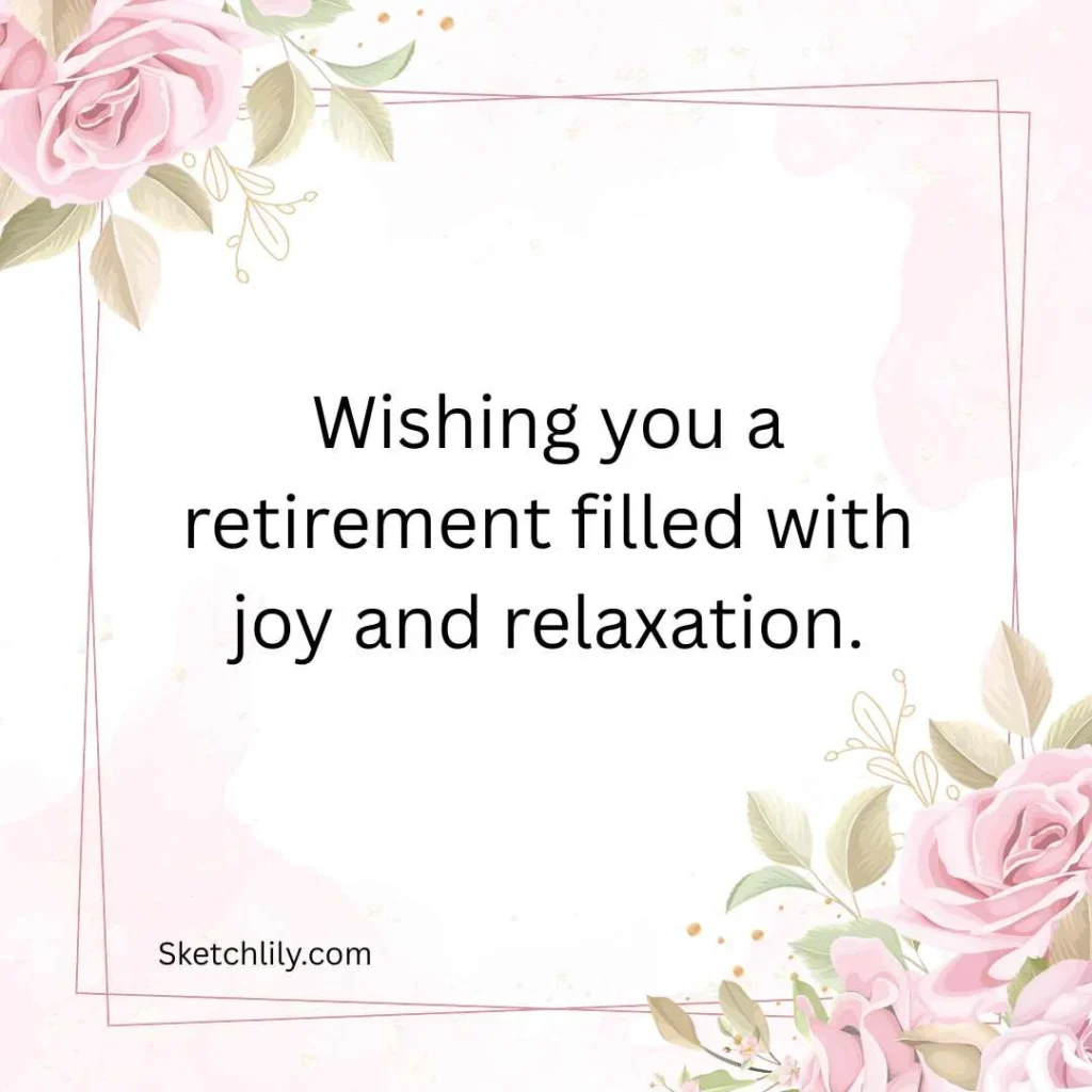 Classic Happy Retirement Wishes