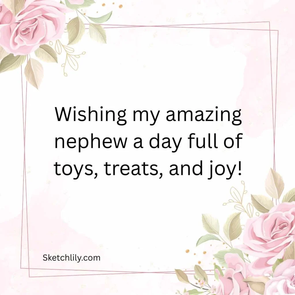 Heartfelt Birthday Wishes for Young Nephew