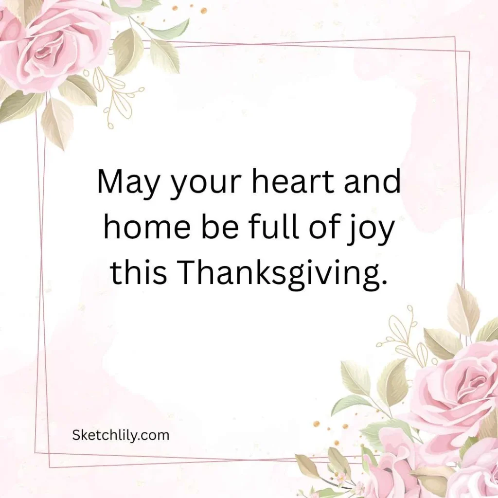 Heartfelt Thanksgiving Wishes for Family