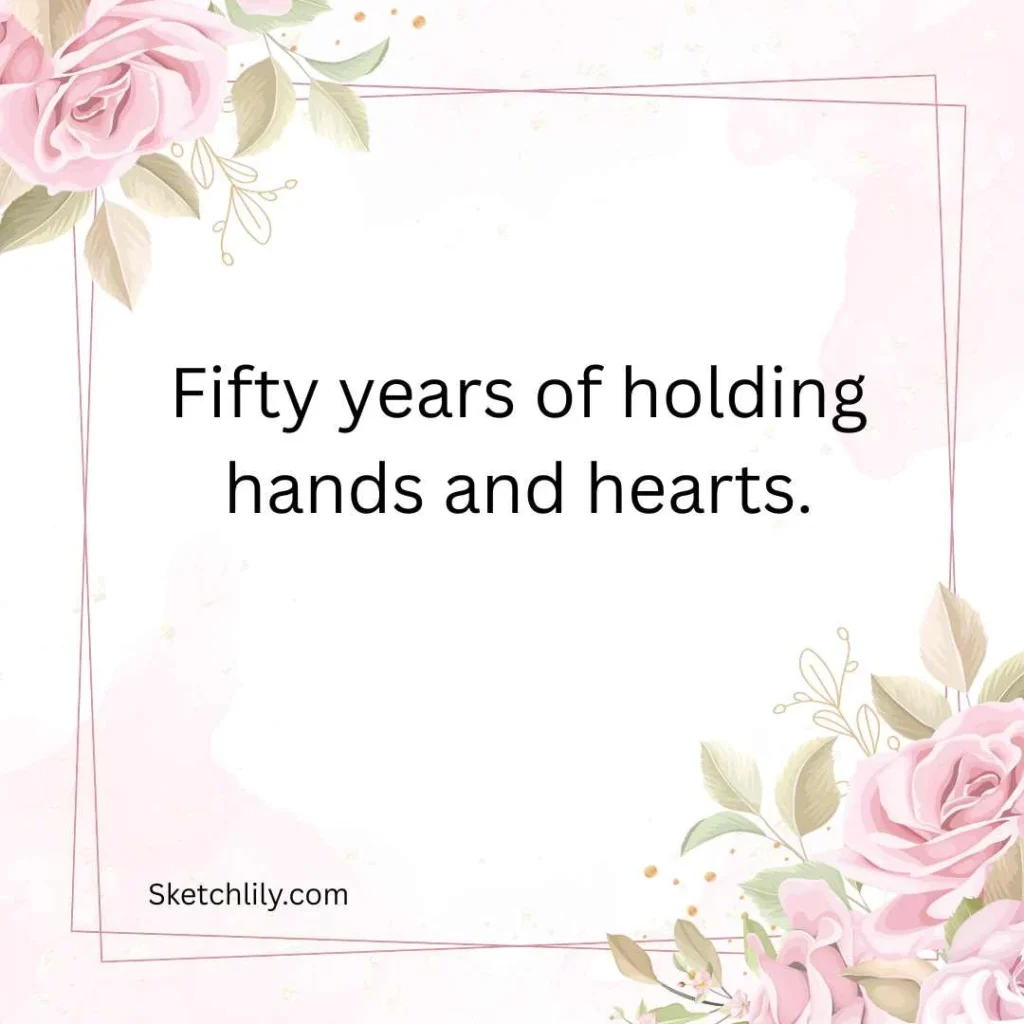 Romantic 50th Anniversary Wishes