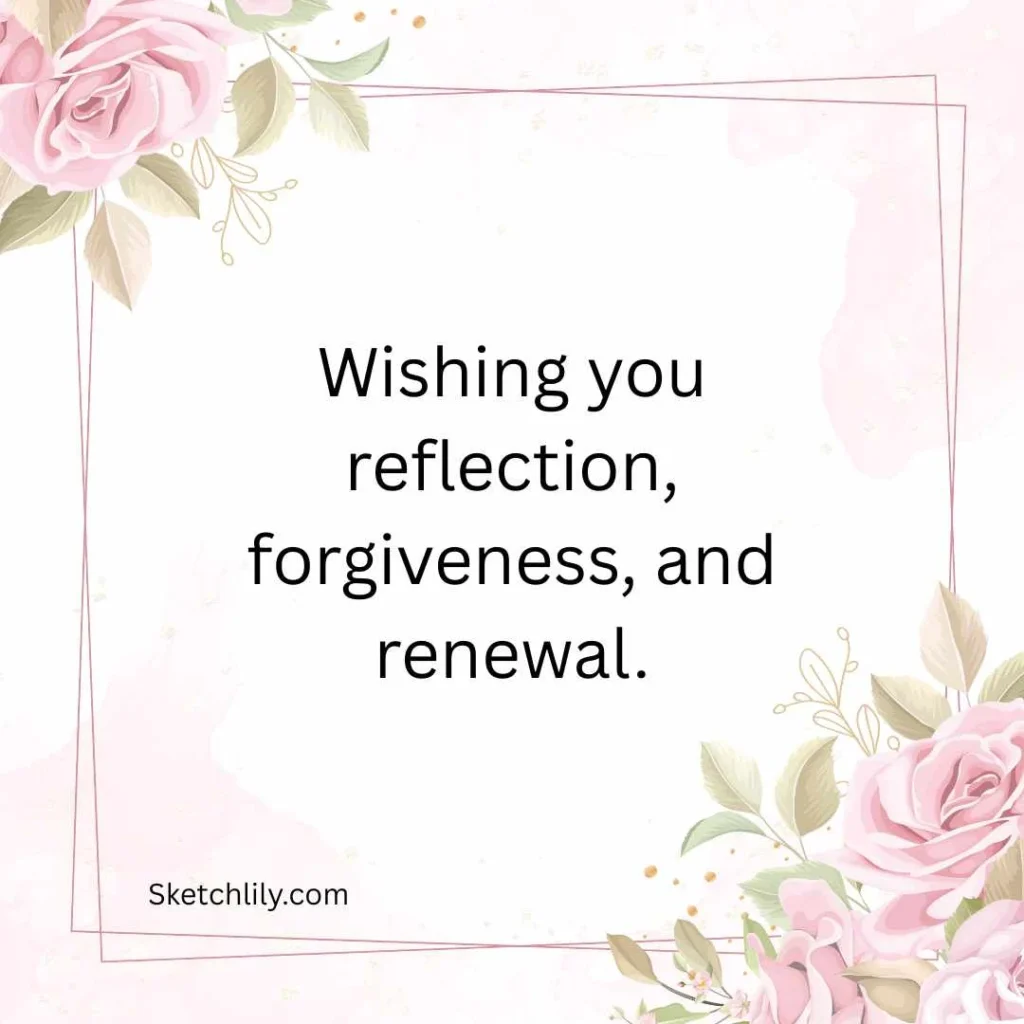 Short and Simple Yom Kippur Wishes