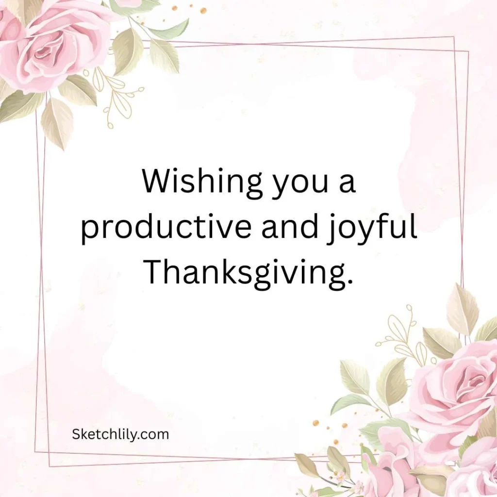 Thanksgiving Wishes for Colleagues