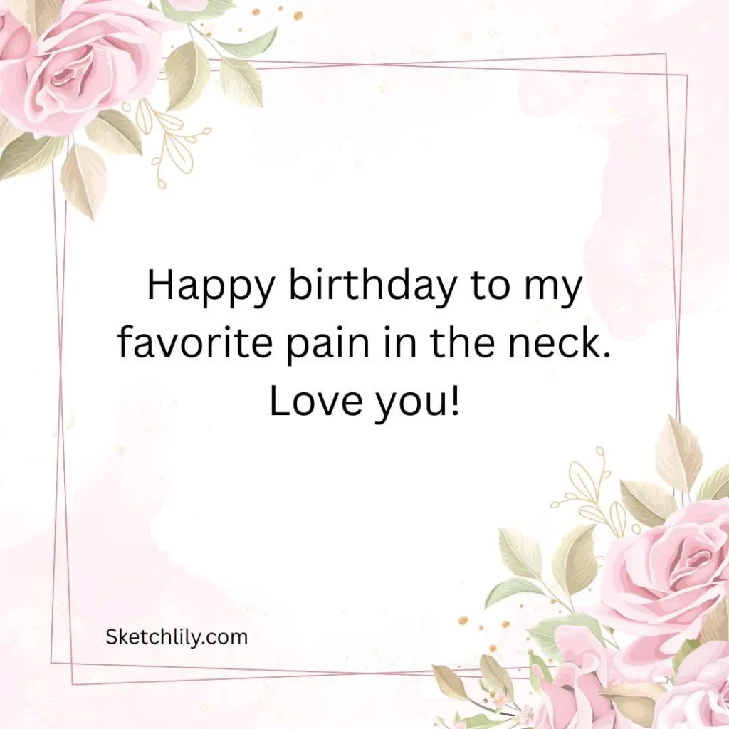 Funny Birthday Wishes for Your Husband