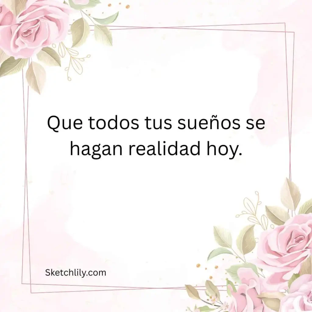 Short and Sweet Birthday Wishes in Spanish