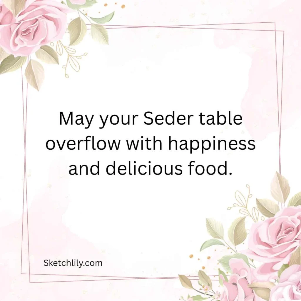 Traditional Passover Wishes
