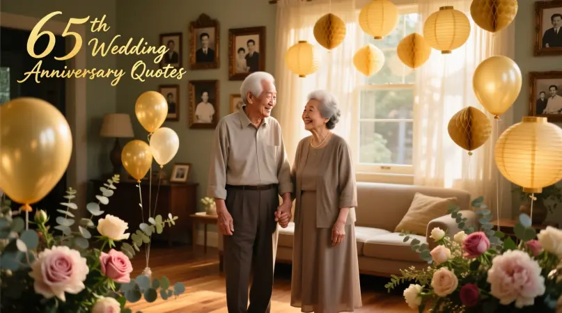 65th Wedding Anniversary Quotes