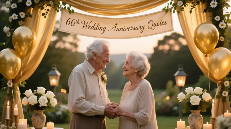 66th Wedding Anniversary Quotes