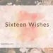Sixteen Wishes 