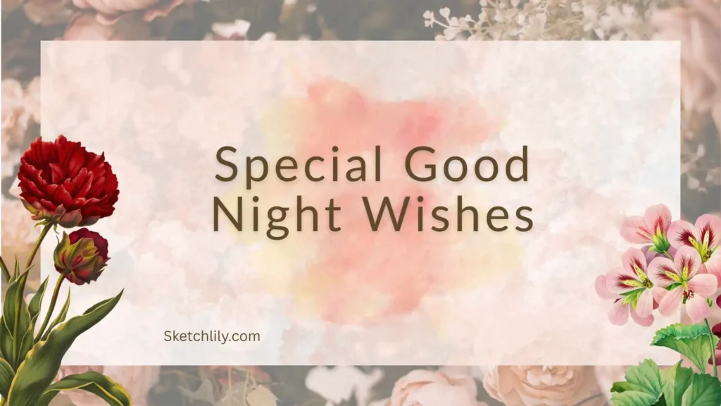 Special Good Night Wishes