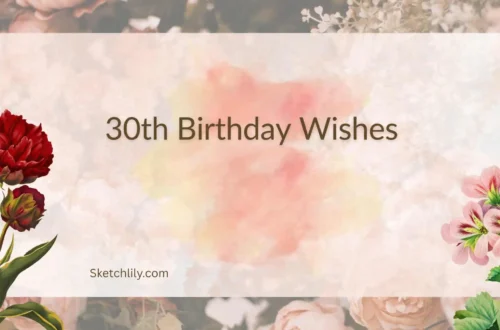 30th Birthday Wishes  