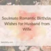 Soulmate Romantic Birthday Wishes for Husband from Wife